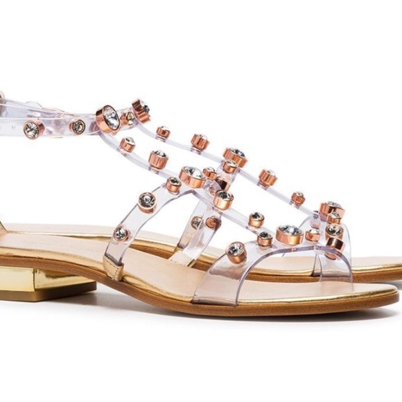 Brand New Sophia Webster Dina Gem Flat Sandal - Picture 2 of 9